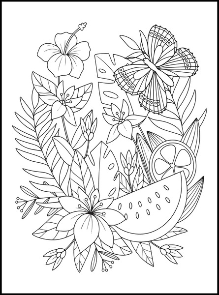 Thousand coloring pages adults cute girl royalty