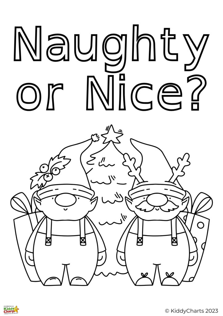 Easy free christmas coloring pages for toddlers