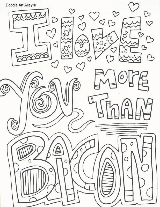 Valentines day coloring pages