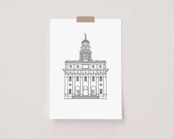 Nauvoo temple lds coloring pages lds conference general conference mormon temple