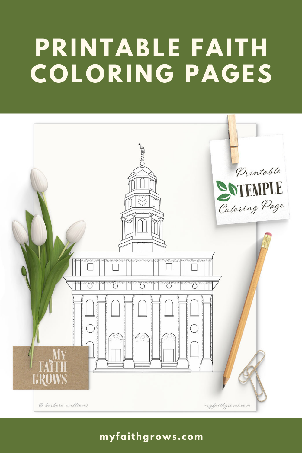 Free nauvoo temple coloring page printable coloring pages coloring pages nauvoo temple