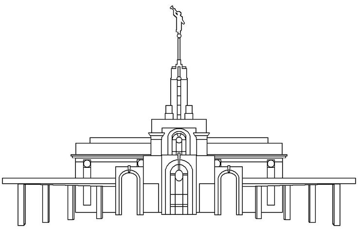 Mt timpanogos utah temple coloring utah temples temple coloring pages