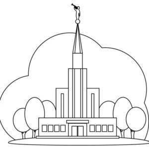 Lds coloring pages printable for free download