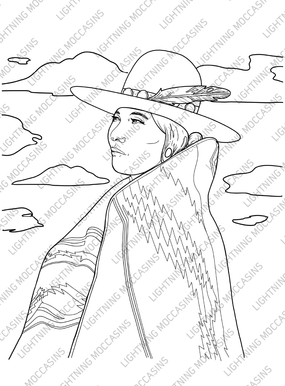 Dinã drawings coloring book â thundervoice hat co