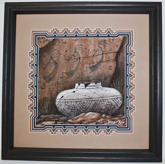 Native american navajo indian sand paintings rugs baskets folkart and sculpture navajo sand painting bilson kee