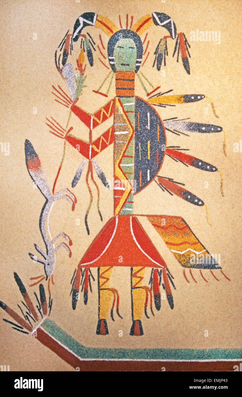 Navajo sand art hi