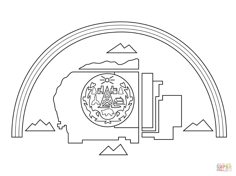 Navajo nation flag coloring page free printable coloring pages flag coloring pages coloring pages free printable coloring pages