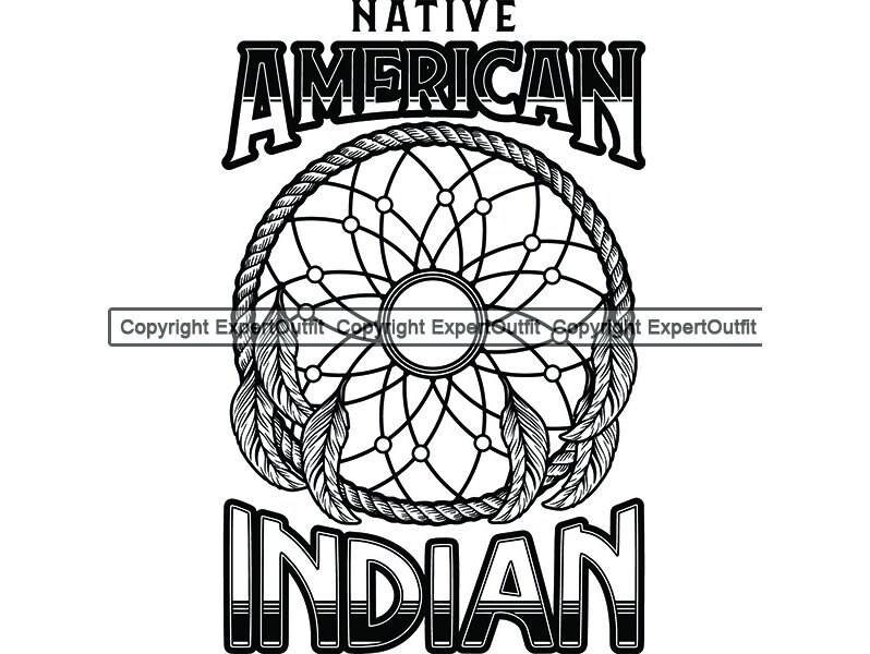 Indian dreamcatcher native american typography logotype text feather tattoo design element logo svg png clipart vector cricut cut cutting