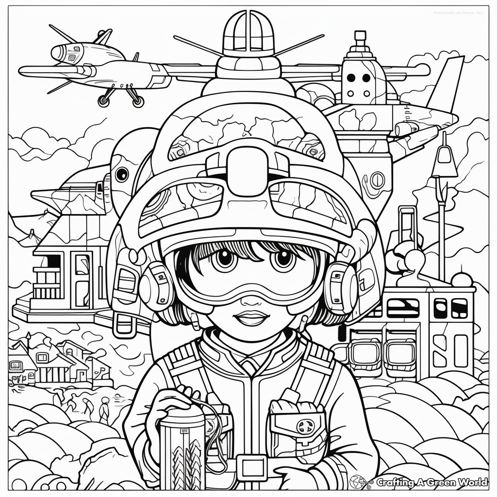 Army coloring pages