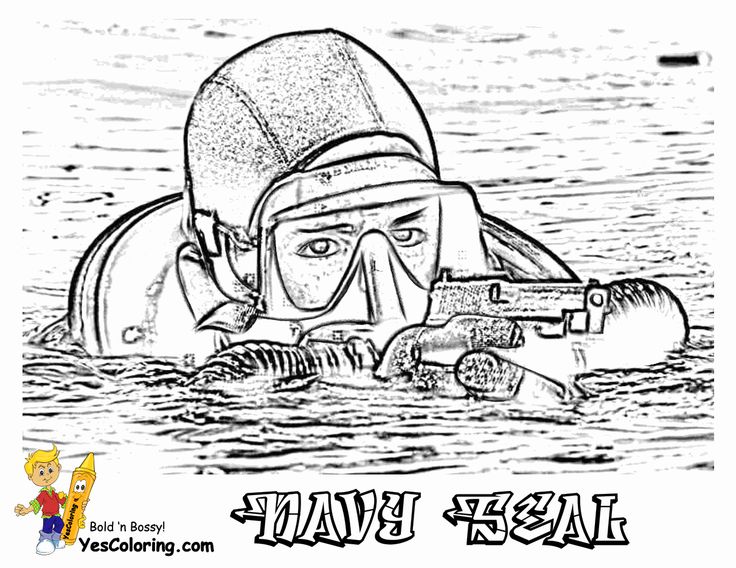 Fearless army coloring pages