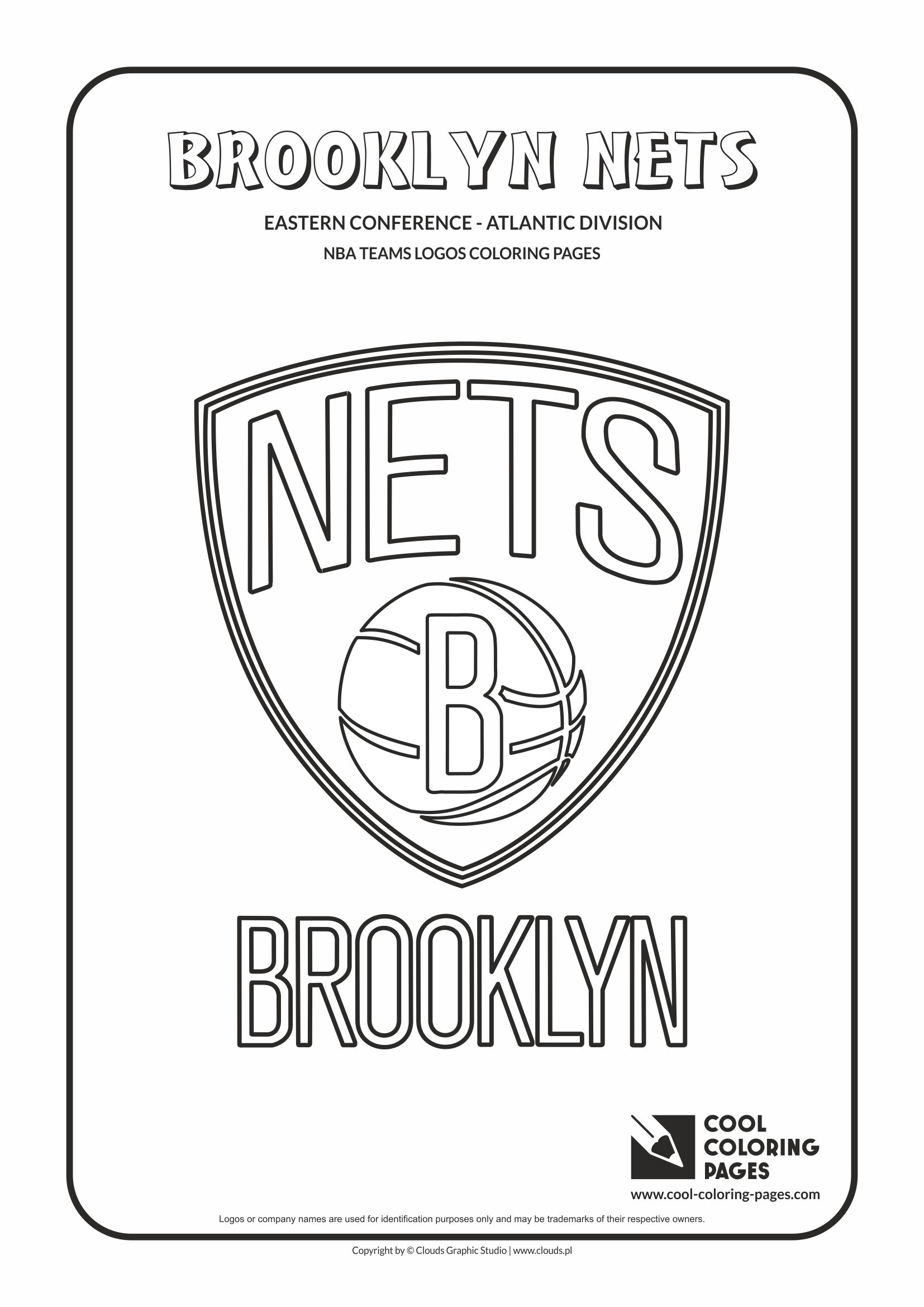 Cool coloring pages brooklyn nets
