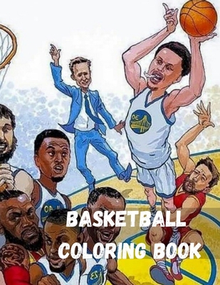 Basketball coloring book nba coloring book super book containing every team logo from the nba for you to color inthe best coloring book about b paperback left bank books