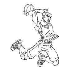 Top free printable basketball coloring pages online