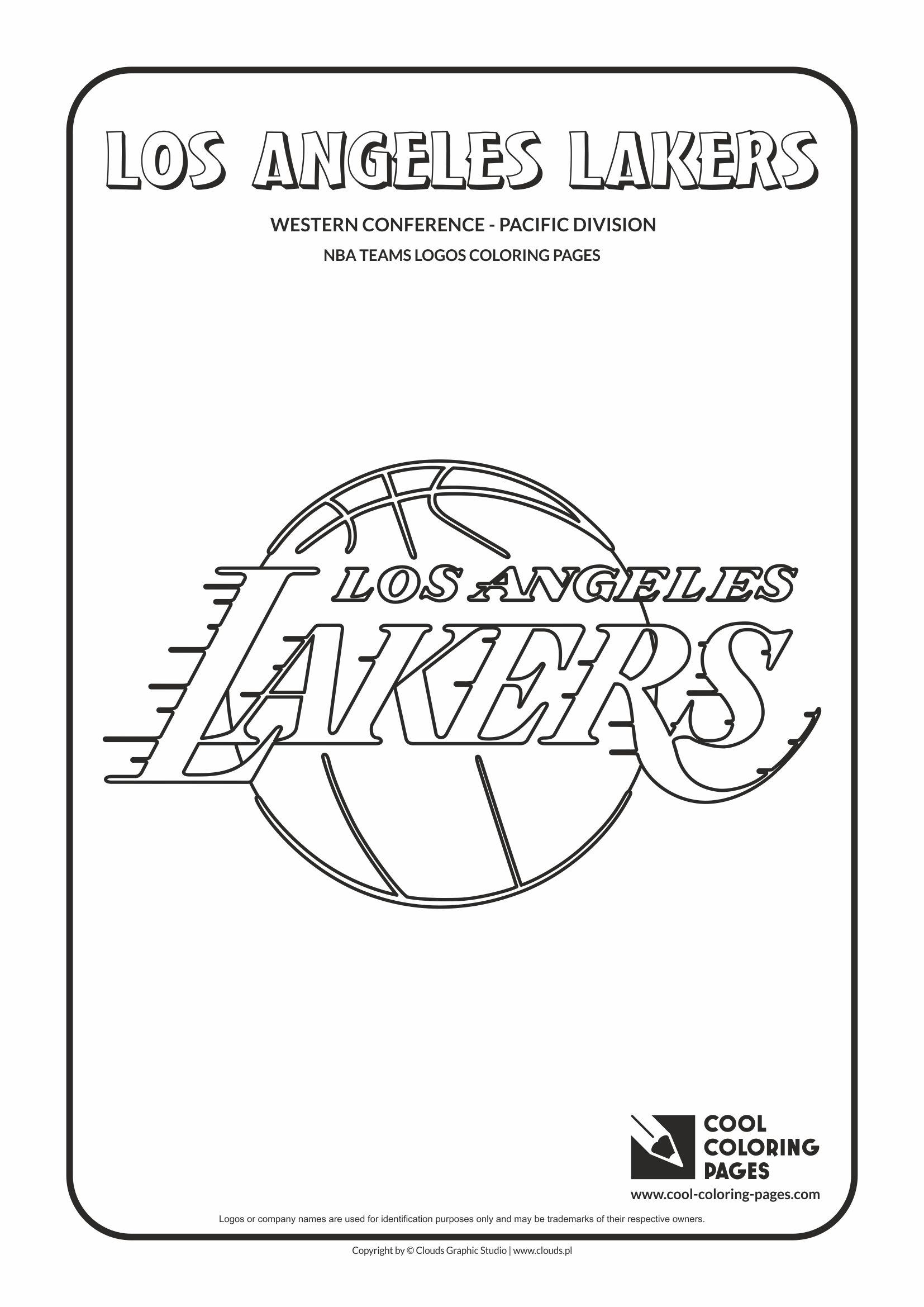 Cool coloring pages nba teams logos coloring pages