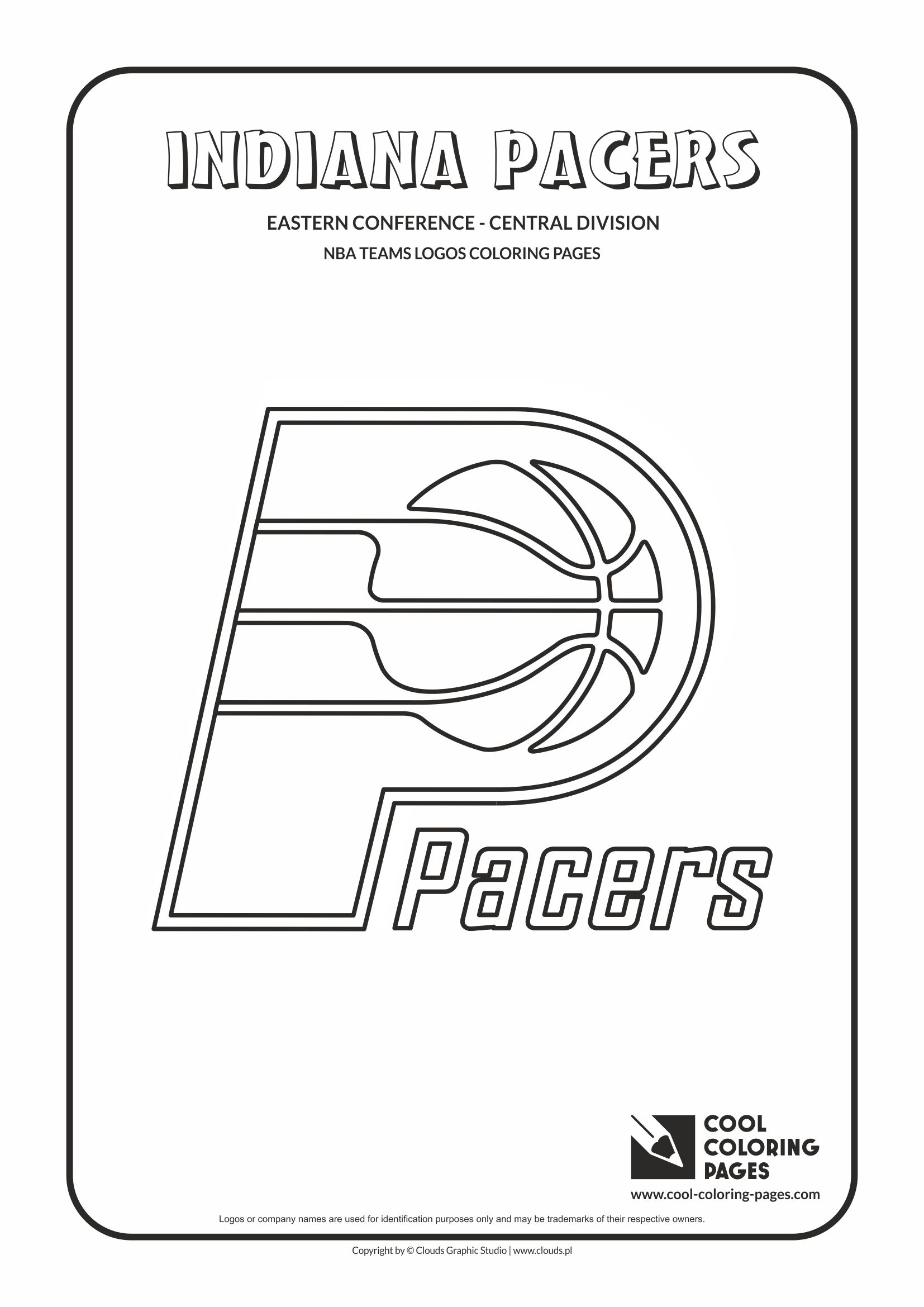 Cool coloring pages nba teams logos coloring pages