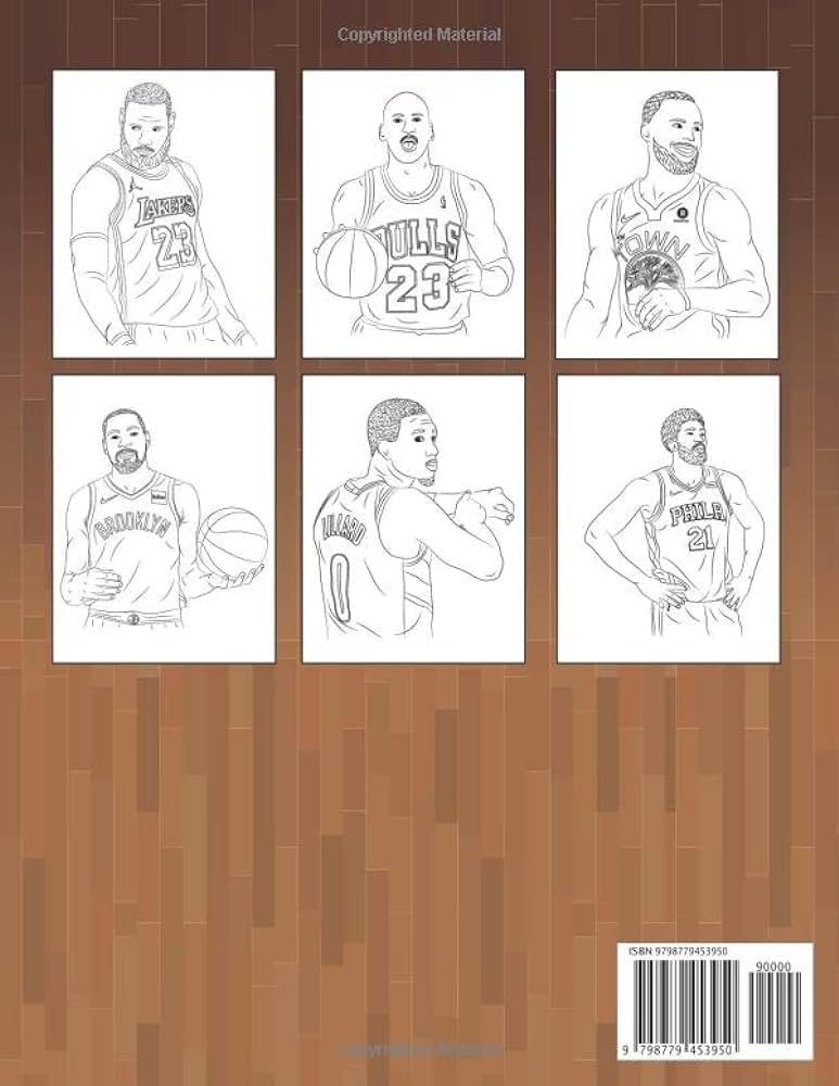 Nba loring book the ultimate nba loring book for adults and kids of all ages avalos christopher books