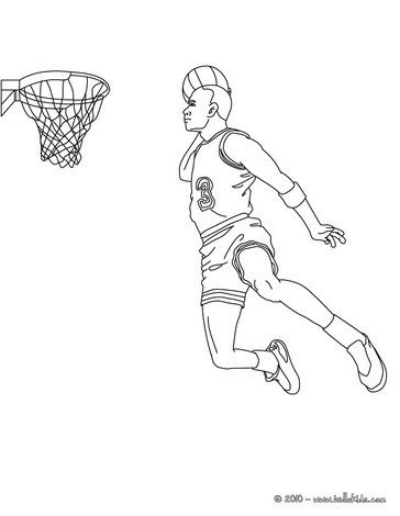 Basketball player coloring pages coloring pages colouring pages mini drawings