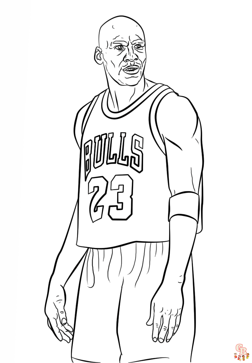 Enjoy the nba game with free nba coloring pages