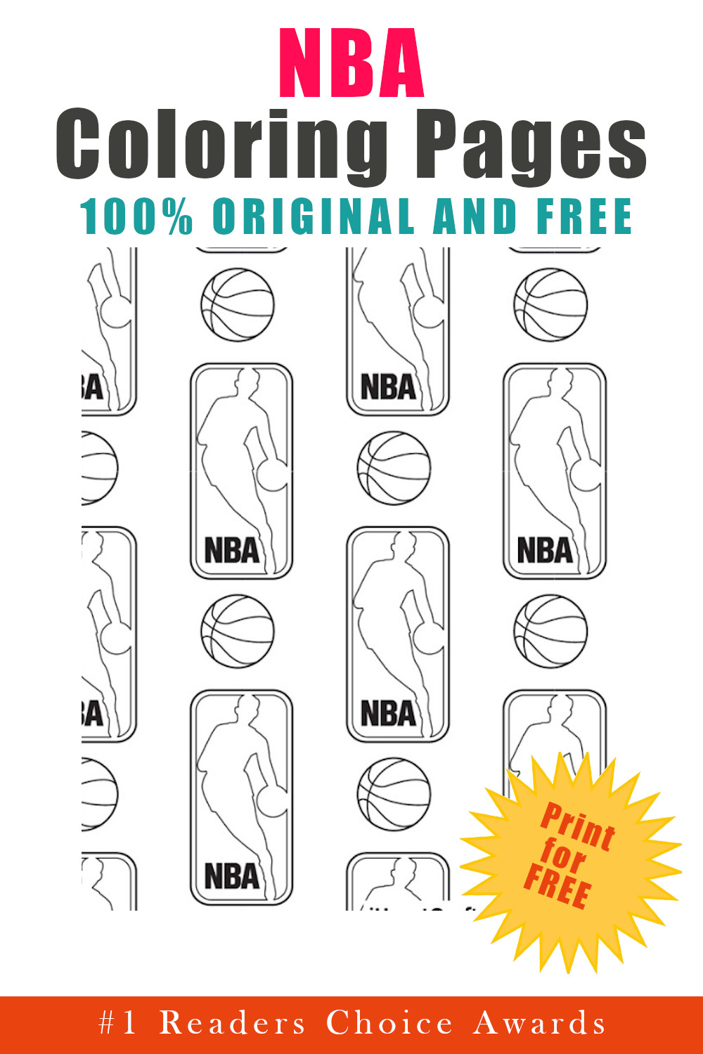 Nba coloring pages free printables