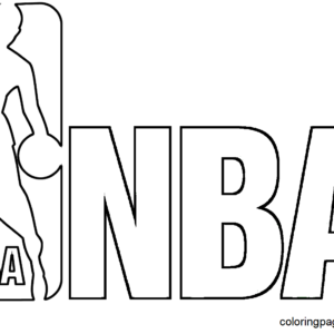 Nba coloring pages printable for free download