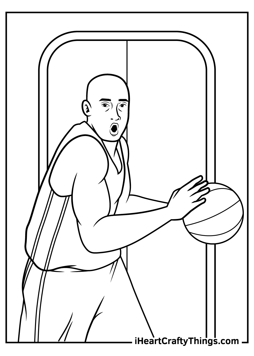 Nba coloring pages free printables