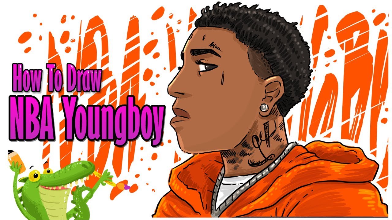 How to draw youngboy never broke again step by step