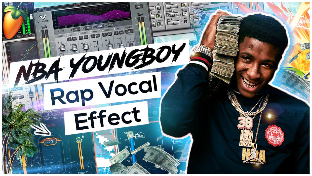 Nba youngboy rap vocal effect melodic wave ðð