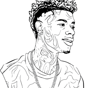 Blueface coloring pages printable for free download