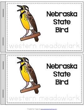 Nebraska state symbols notebook by easy peasy teaching tpt