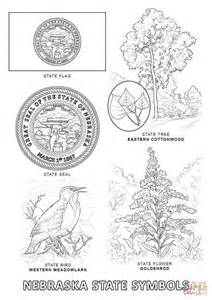 Nebraska coloring sheets