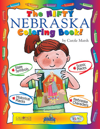 The nifty nebraska coloring book