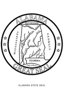 Nebraska state seal coloring page free printable coloring pages