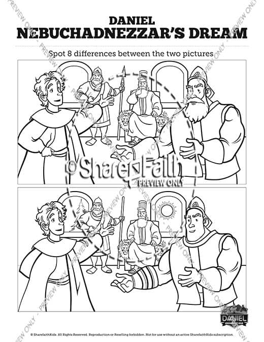 Daniel nebuchadnezzars dream spot the differences â