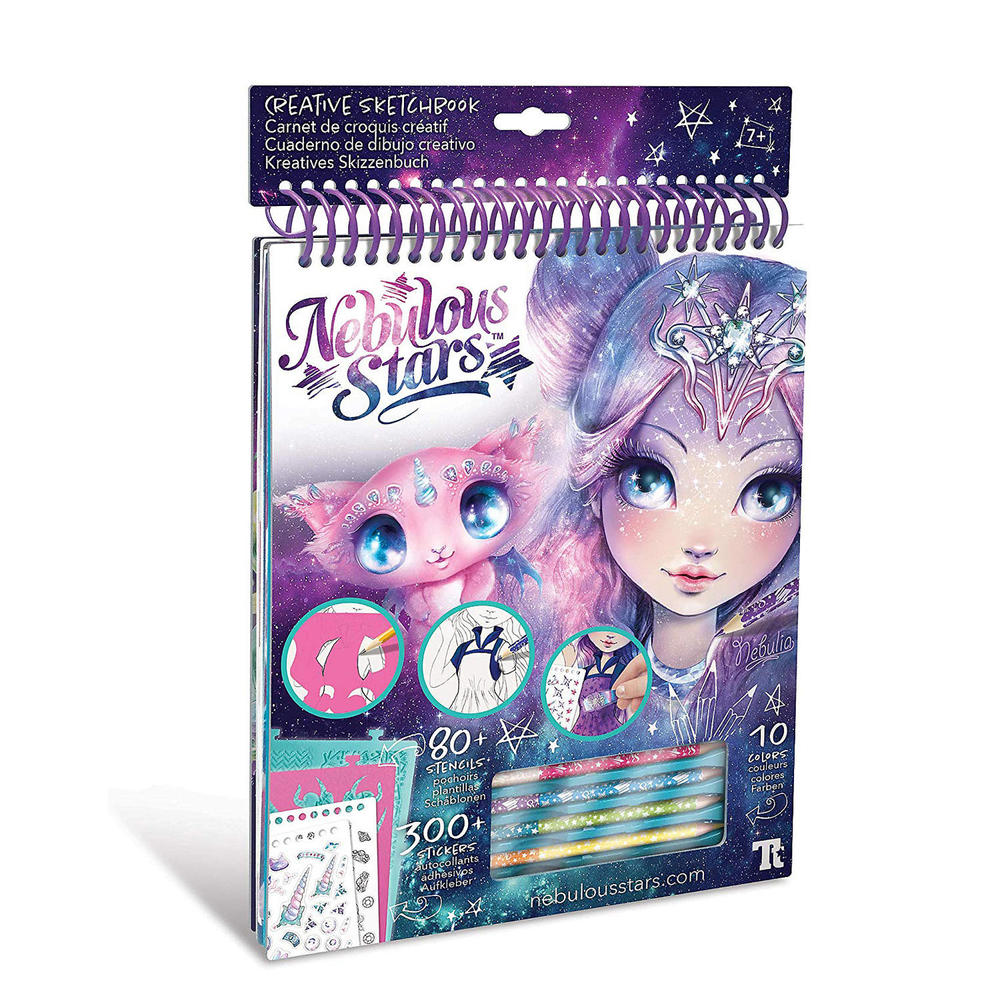 Nebulous stars creative sketchbook nebulia