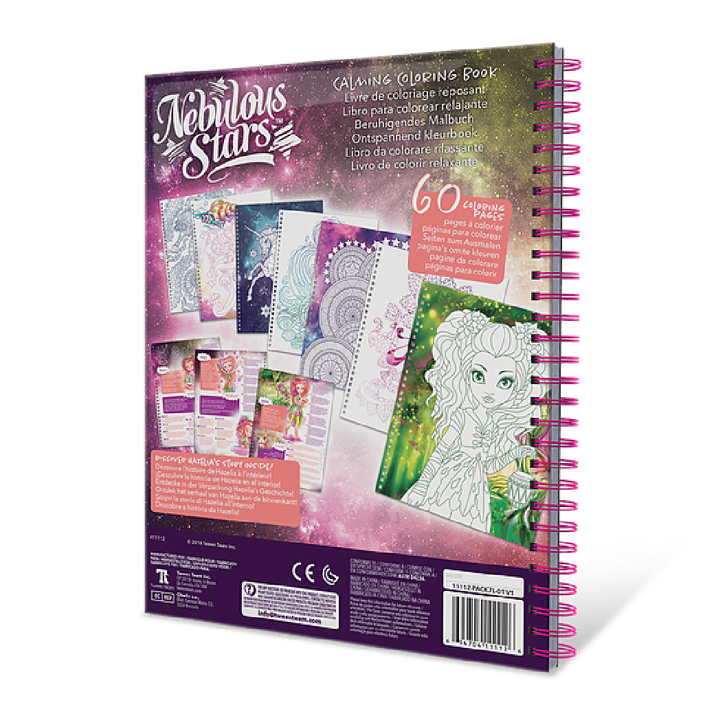 Nebulous stars calming colouring book â hazelia make believe co