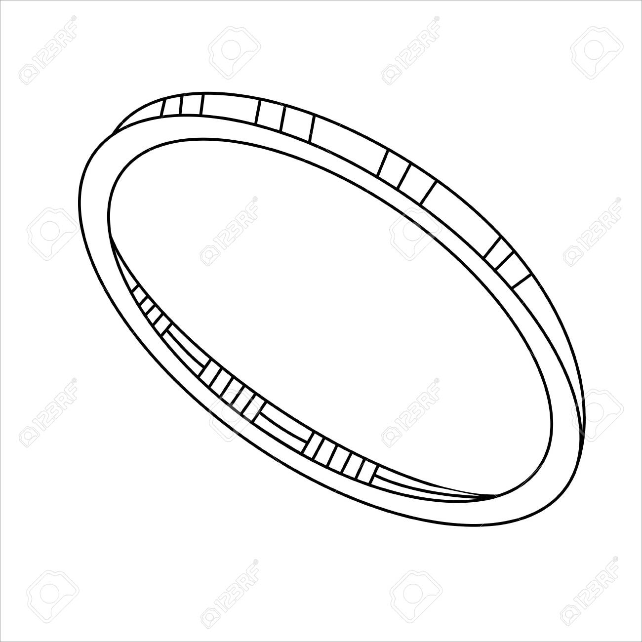 Jewelry rings fashion black and white outline coloring page simple line art doodle rings women accessories royalty free svg cliparts vectors and stock illustration image