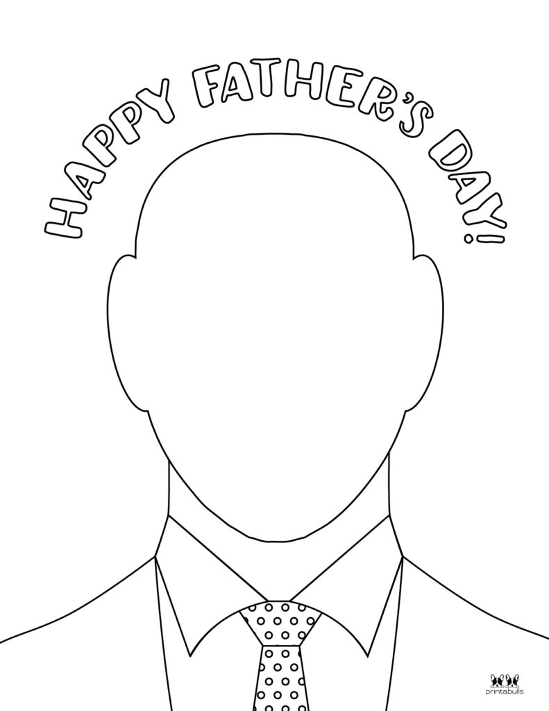 Fathers day coloring pages