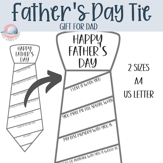 Fathers day tie printable dad tie paper all about my dad necktie craft fathers day craft fathers day activity lds primary dad card