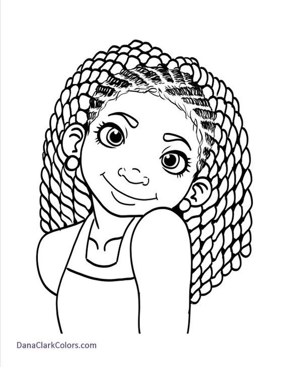 Pin by dane bens on vorlagen und viel mehr drawings of black girls coloring pages for girls people coloring pages