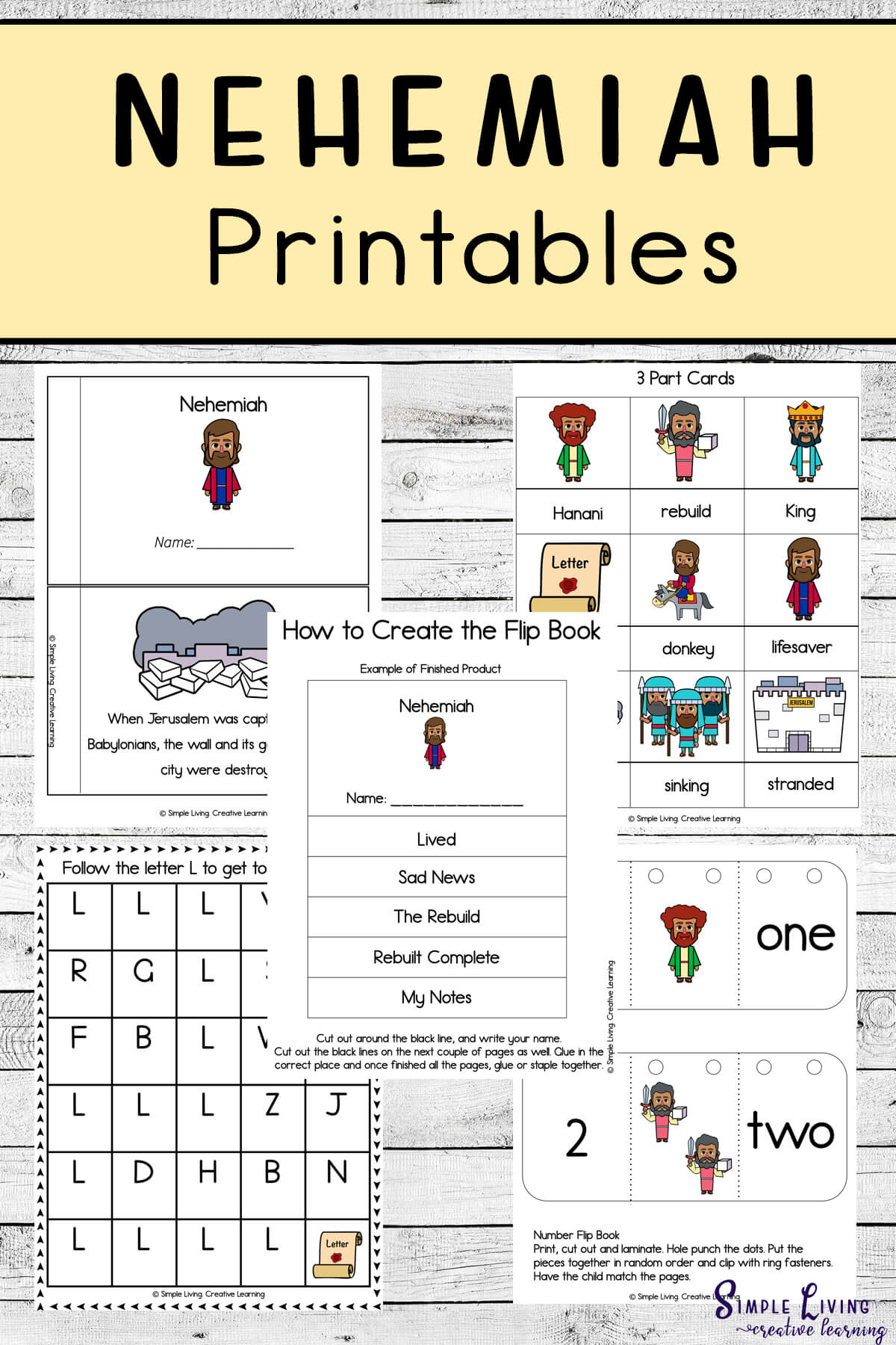 Nehemiah printables