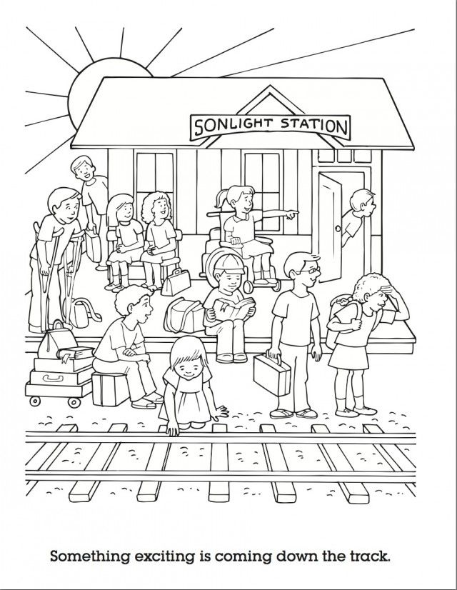 Nehemiah helps the poor coloring page
