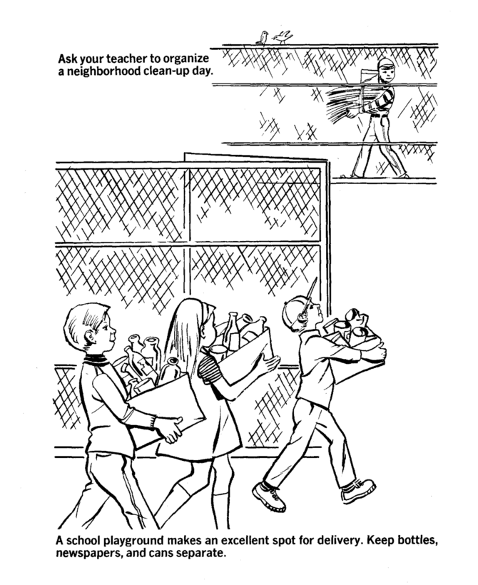 Earth day coloring pages