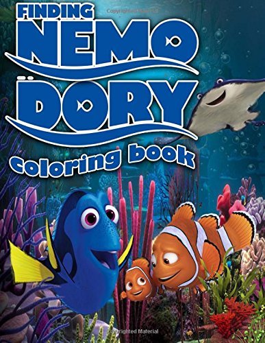 Finding nemo dory coloring book dinsey pixar great coloring pages for kids by mr des