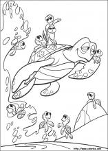 Finding nemo coloring pages on coloring