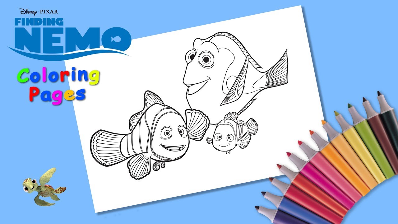 Coloring dory arlin neo finding neo coloring forkids neo coloring pages