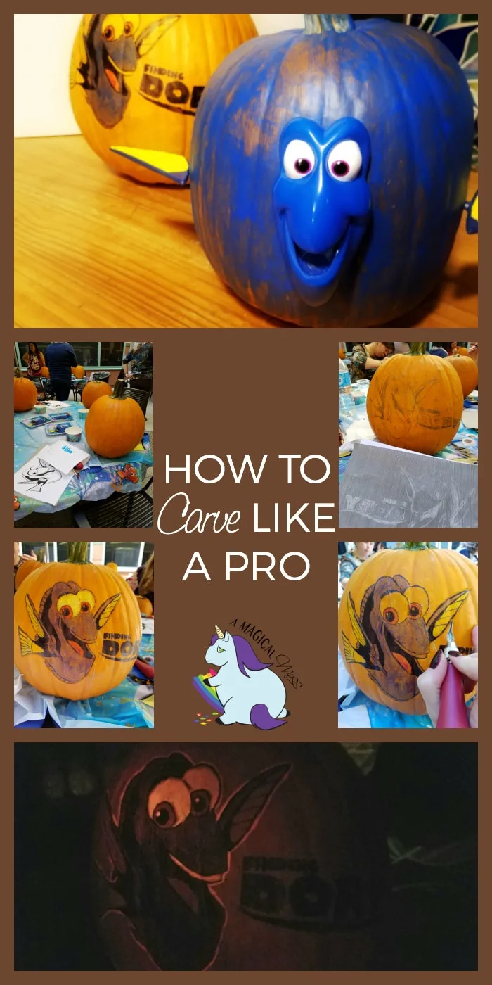 Finding dory pumpkin carving like a boss findingdorybluray