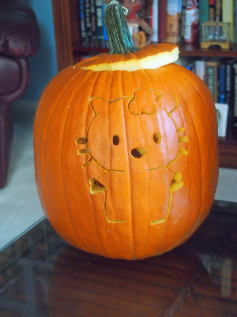 How to carve cartoon character pumpkins