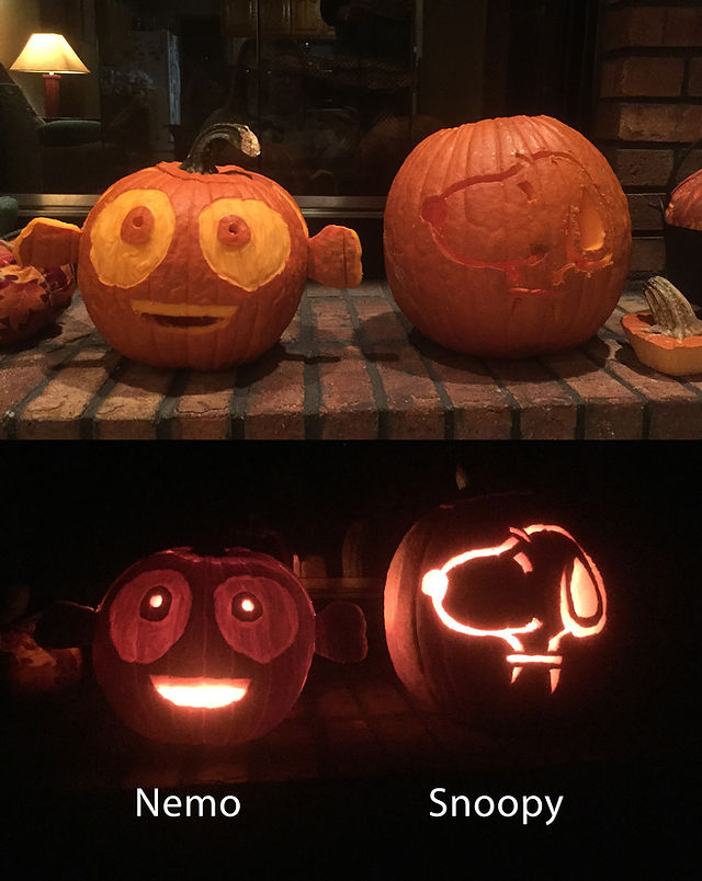 Th annual motherdaughter pumpkin carving contest