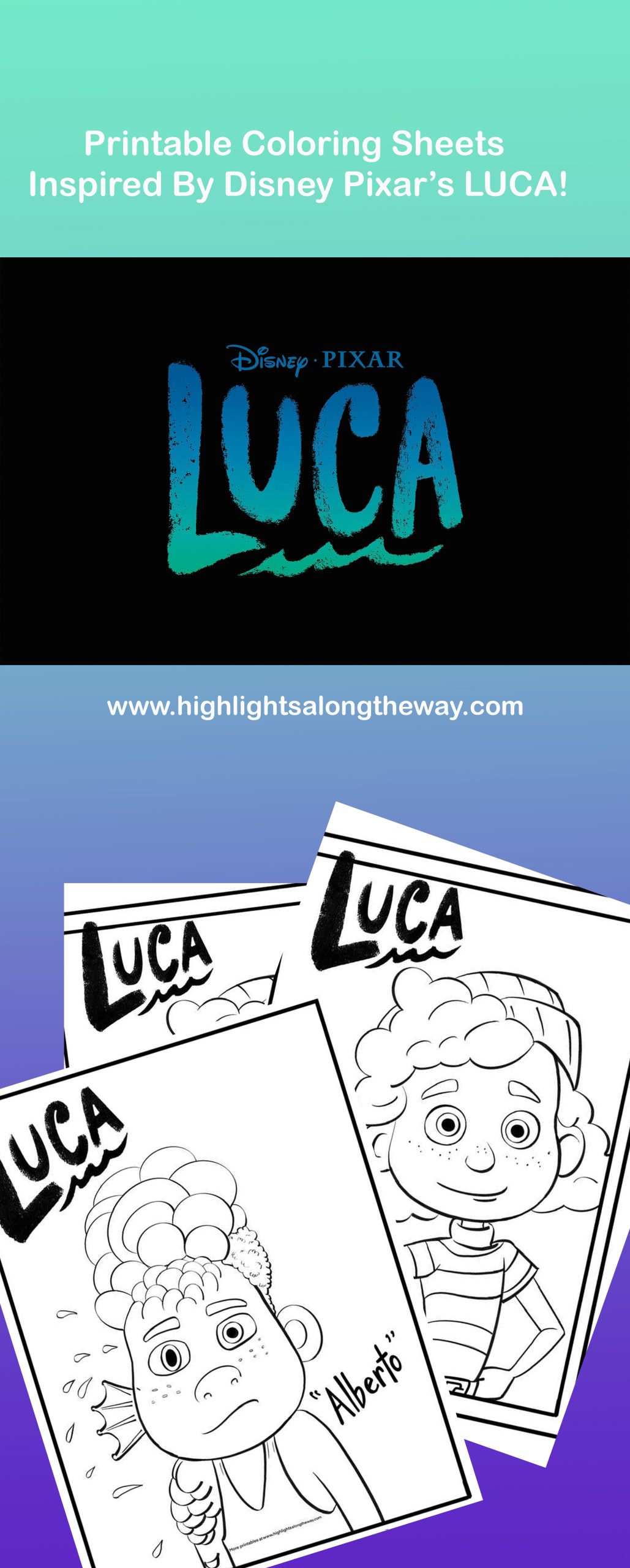 Luca coloring sheets