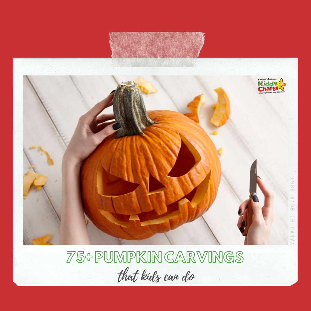 Pumpkin carvings templates that the kids can do